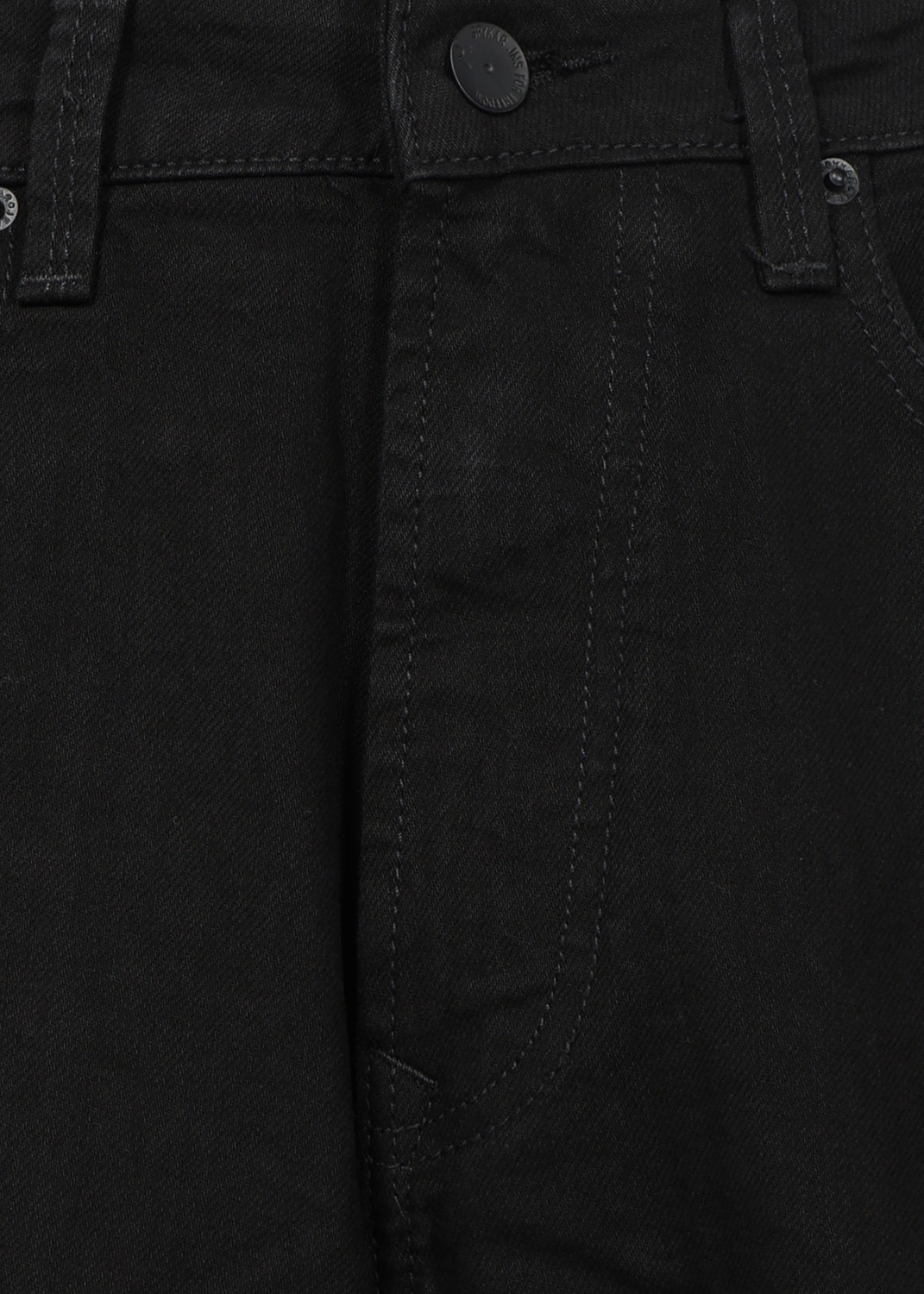 Image of Spykar Loose Fit Men Black Jeans