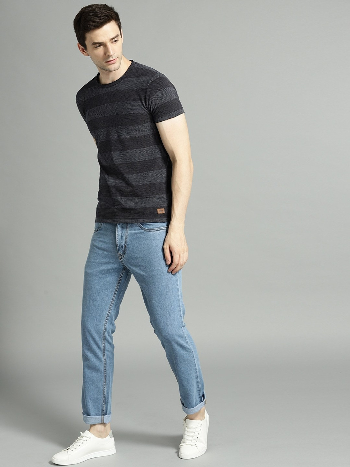 Image of Roadster Slim Men Light Blue Jeans