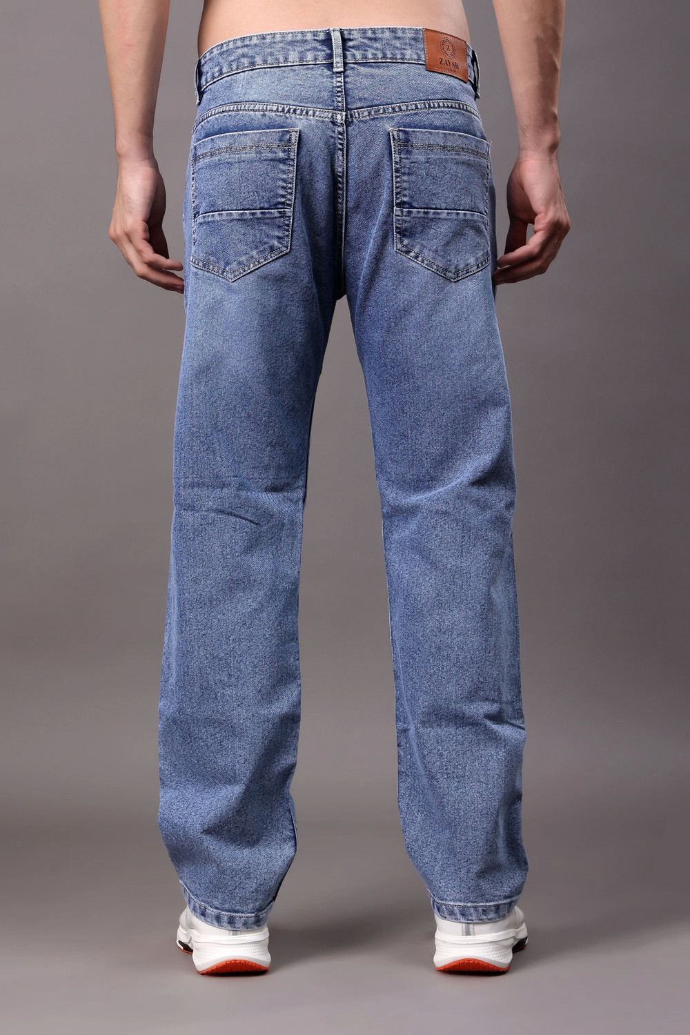 Image of ZAYSH Regular Men Blue Jeans