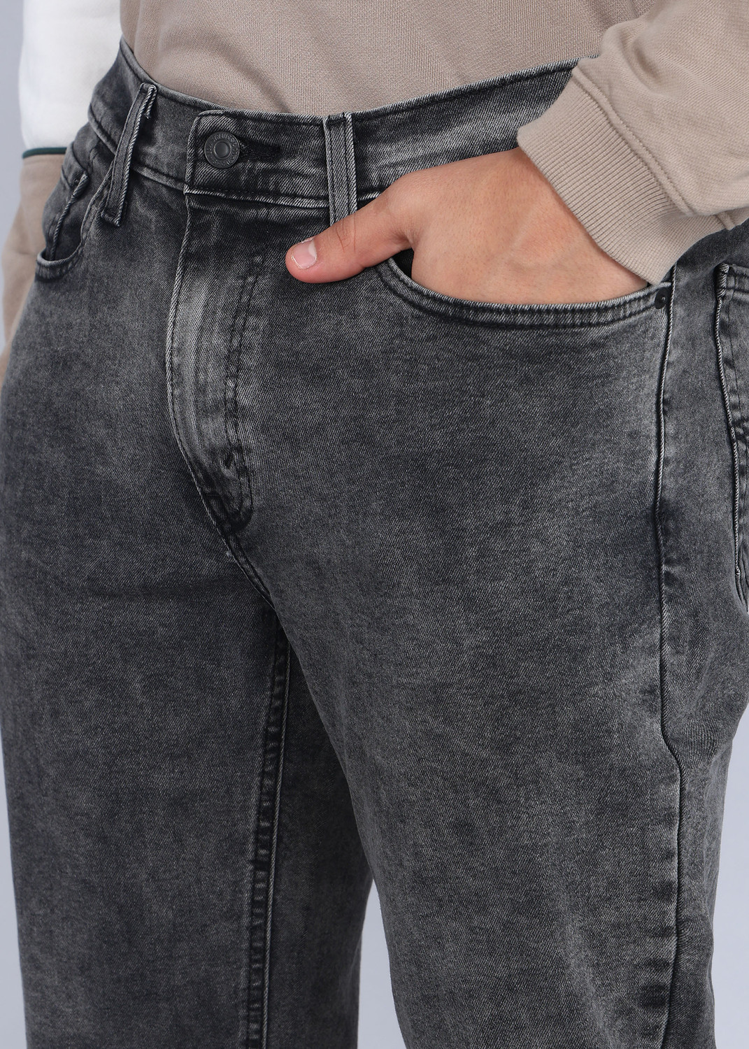 Image of LEVI'S Tapered Fit Men Grey Jeans