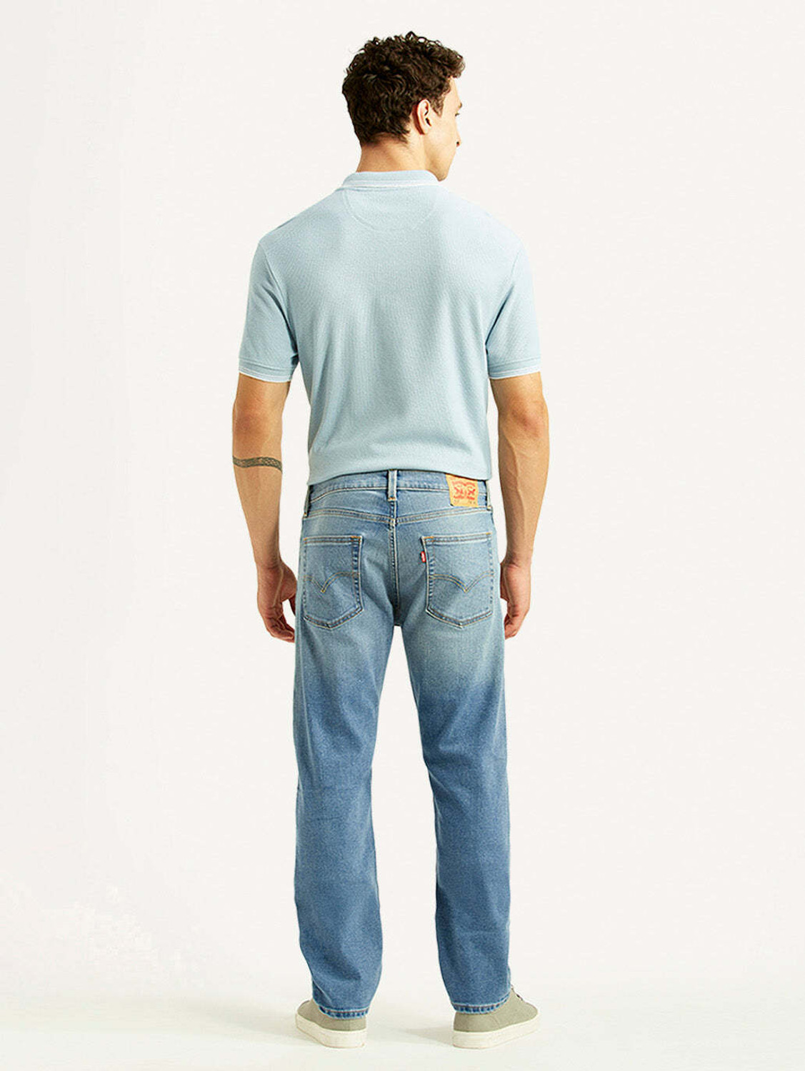 Image of LEVI'S Straight Fit Men Light Blue Jeans