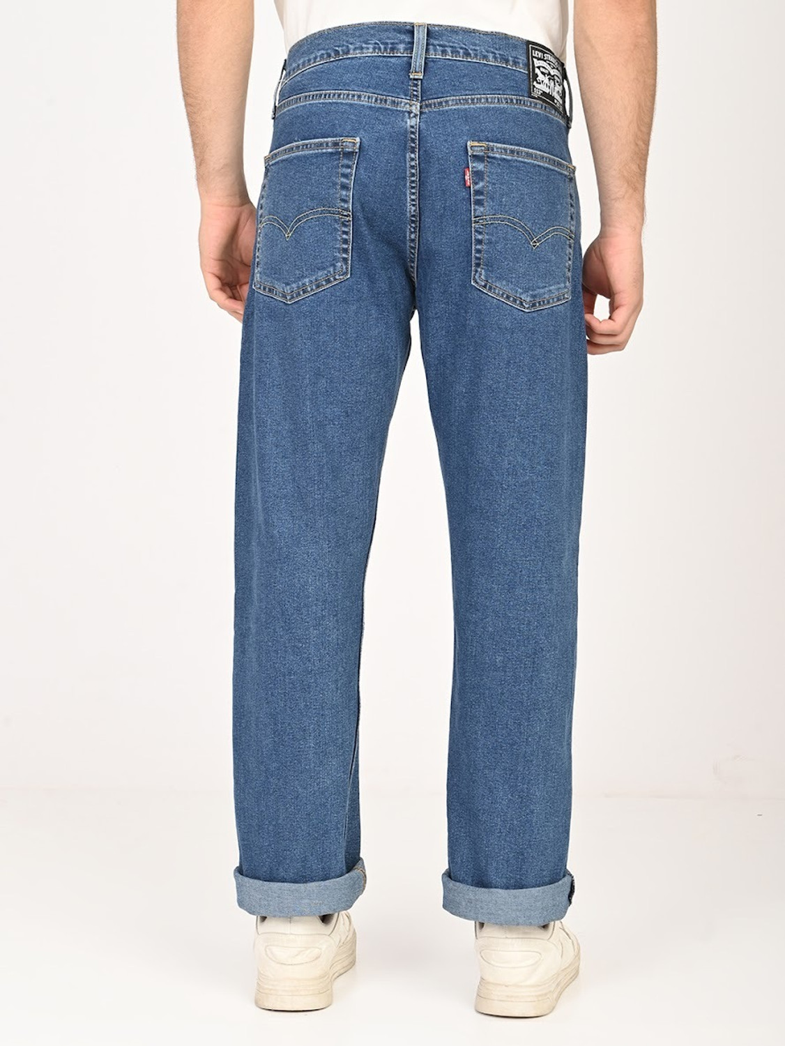 Image of LEVI'S Straight Fit Men Blue Jeans