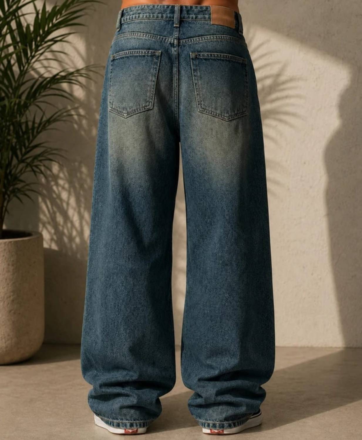 ABC Slim Blue Jeans for Men & Women - Image 2