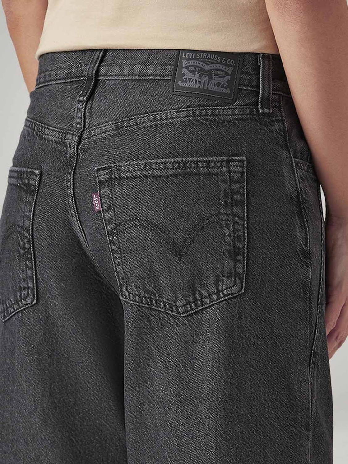Image of LEVI'S Loose Fit Women Grey Jeans