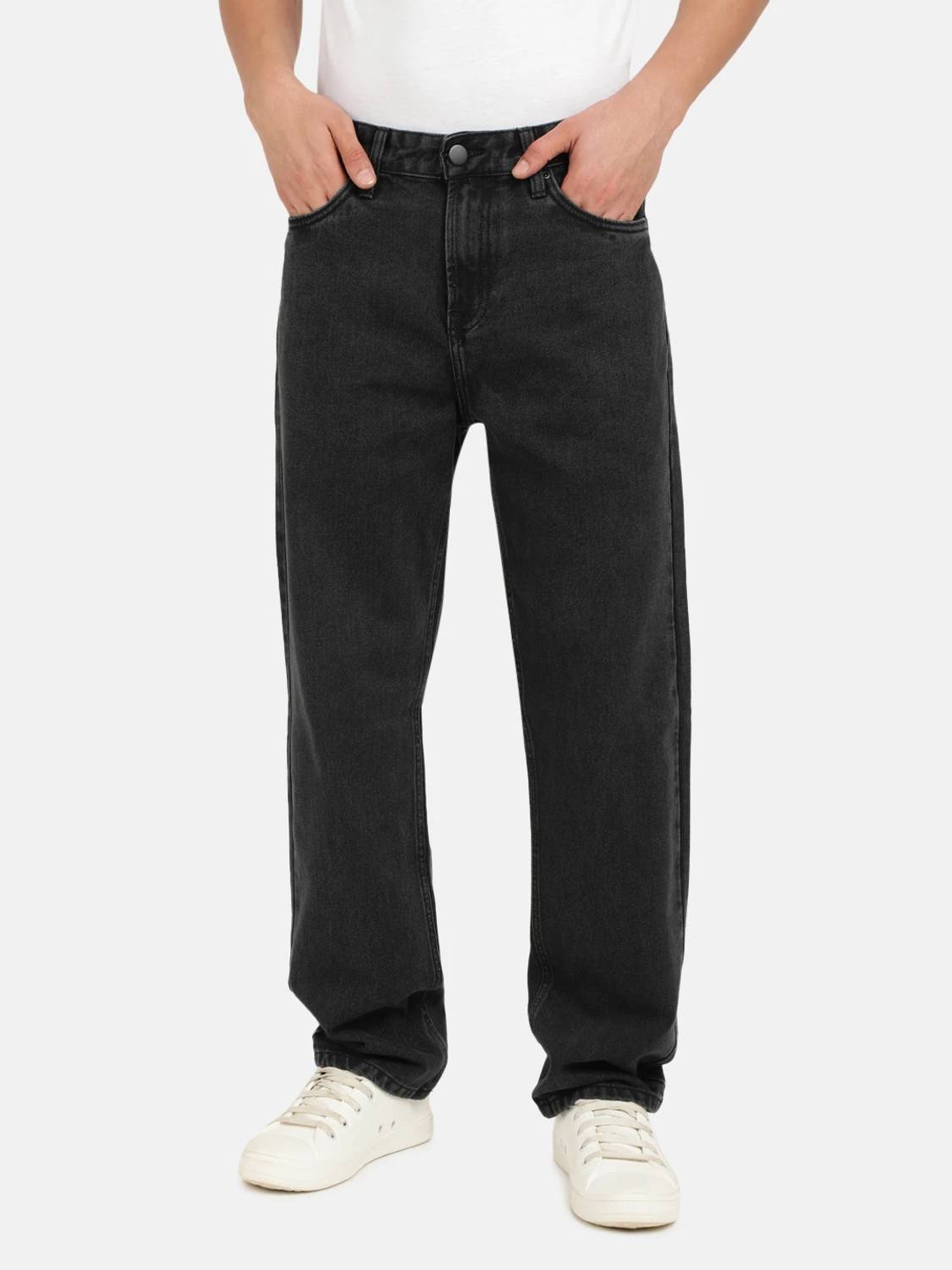 Bene Kleed Relaxed Fit Men Black Jeans - Buy Bene Kleed Relaxed