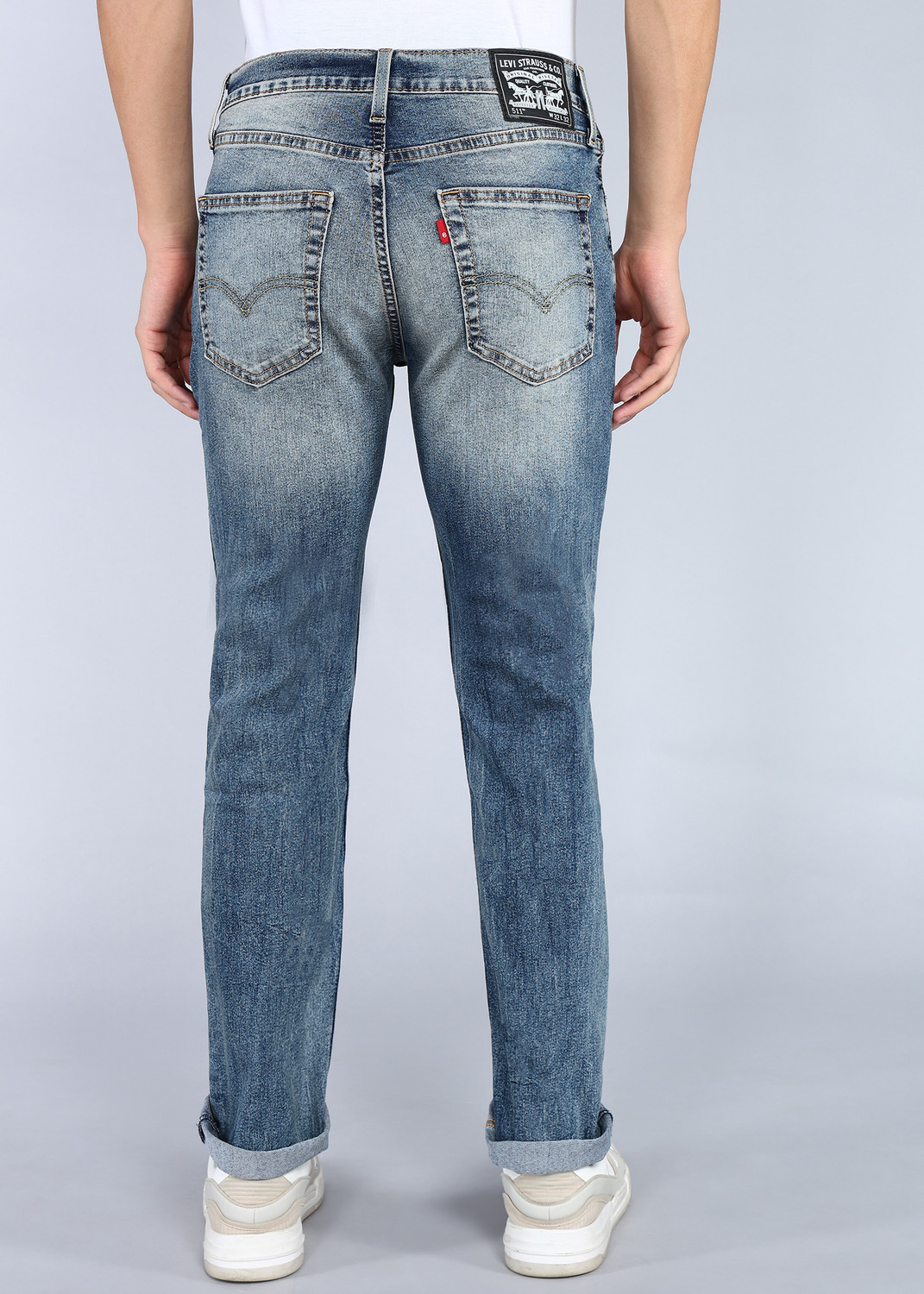 Image of LEVI'S Slim Men Blue Jeans