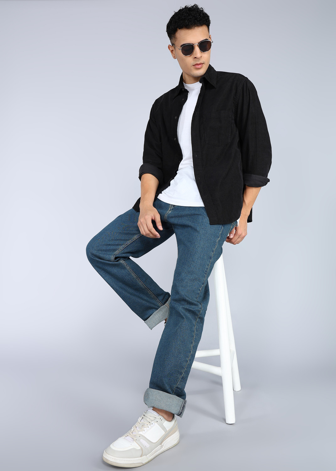 Image of LEVI'S Straight Fit Men Blue Jeans