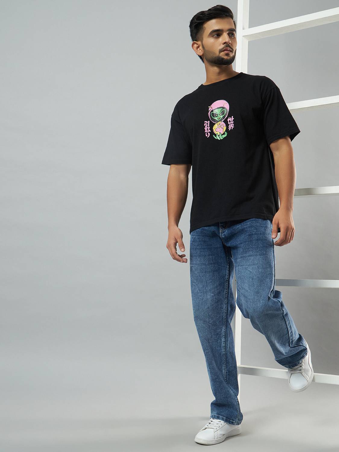 HIGH DENIM Straight Fit Men Blue Jeans - Image 5