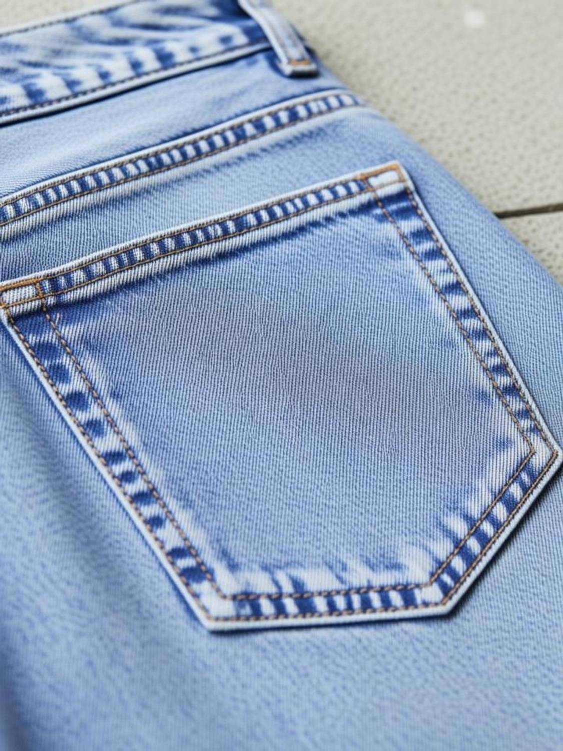 DENIM FIT Regular Men Light Blue Jeans - Image 4