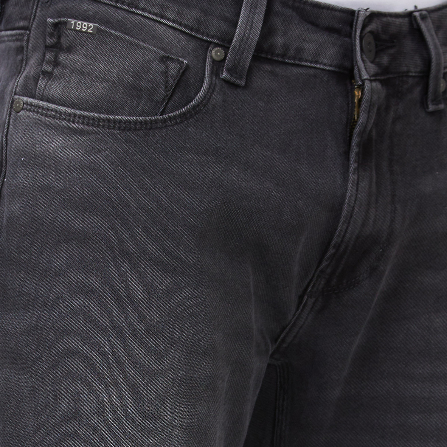 Image of Spykar Regular Men Black Jeans