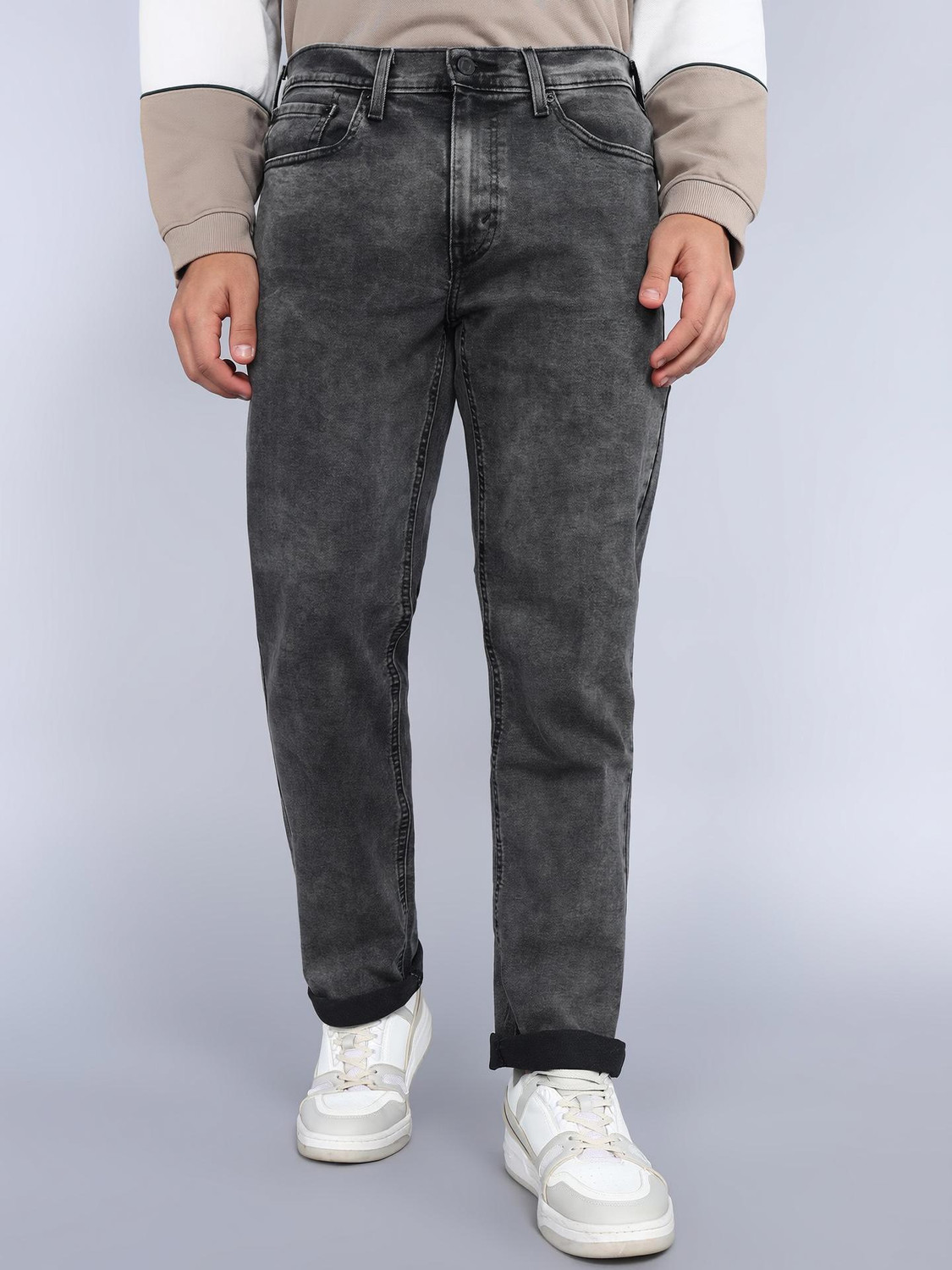 Image of LEVI'S Tapered Fit Men Grey Jeans