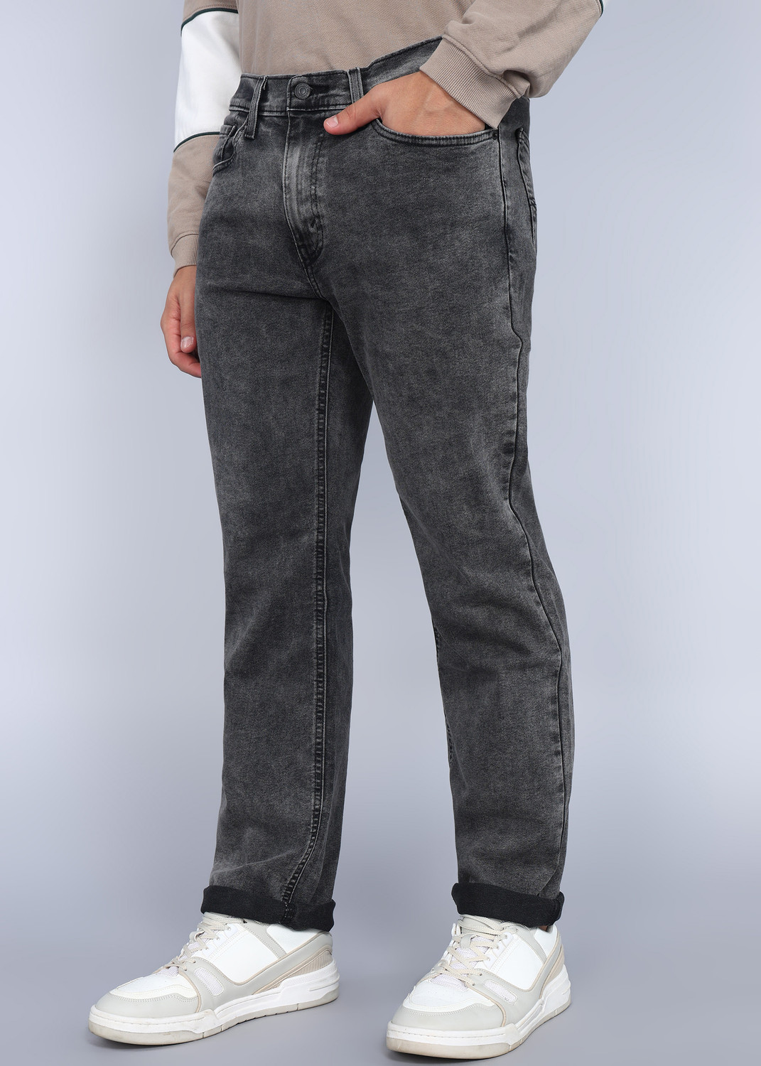Image of LEVI'S Tapered Fit Men Grey Jeans