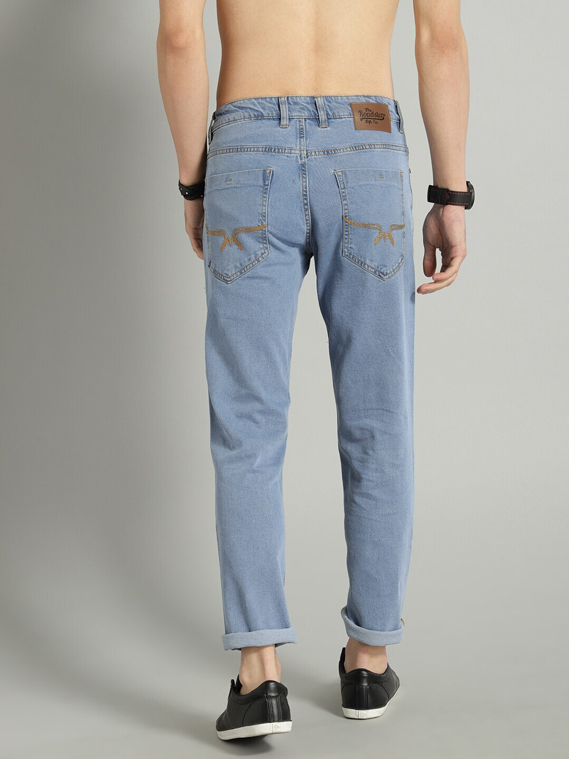 Image of Roadster Slim Men Blue Jeans