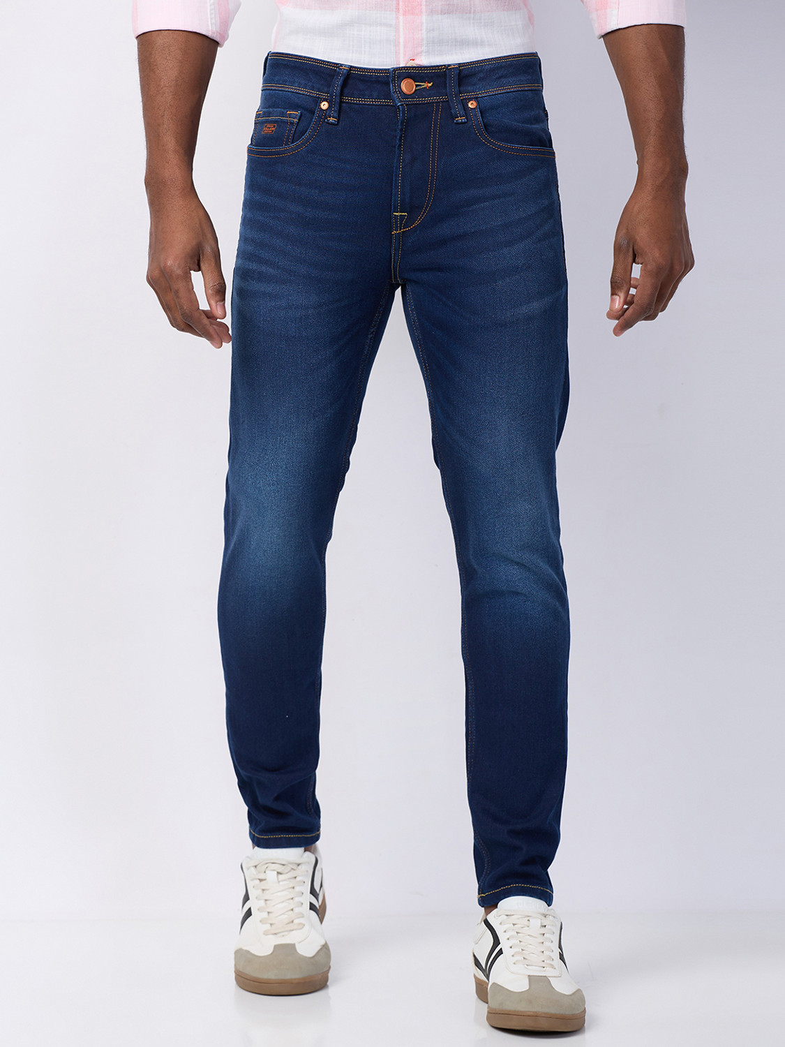 Image of KILLER Skinny Men Dark Blue Jeans