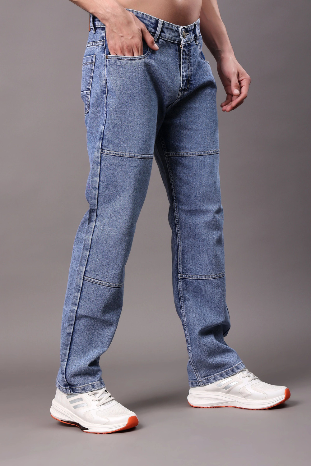 Image of ZAYSH Regular Men Blue Jeans