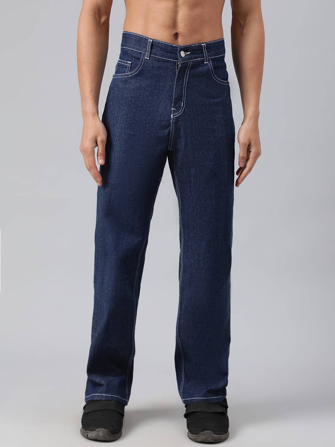 KOTTY Regular Men Dark Blue Jeans - Image 1
