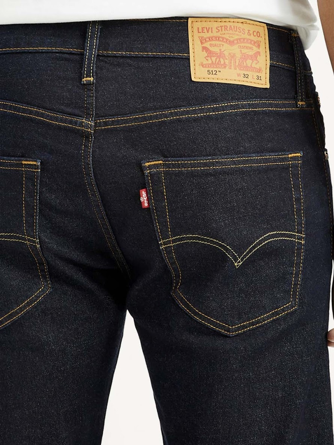 Image of LEVI'S Tapered Fit Men Blue Jeans