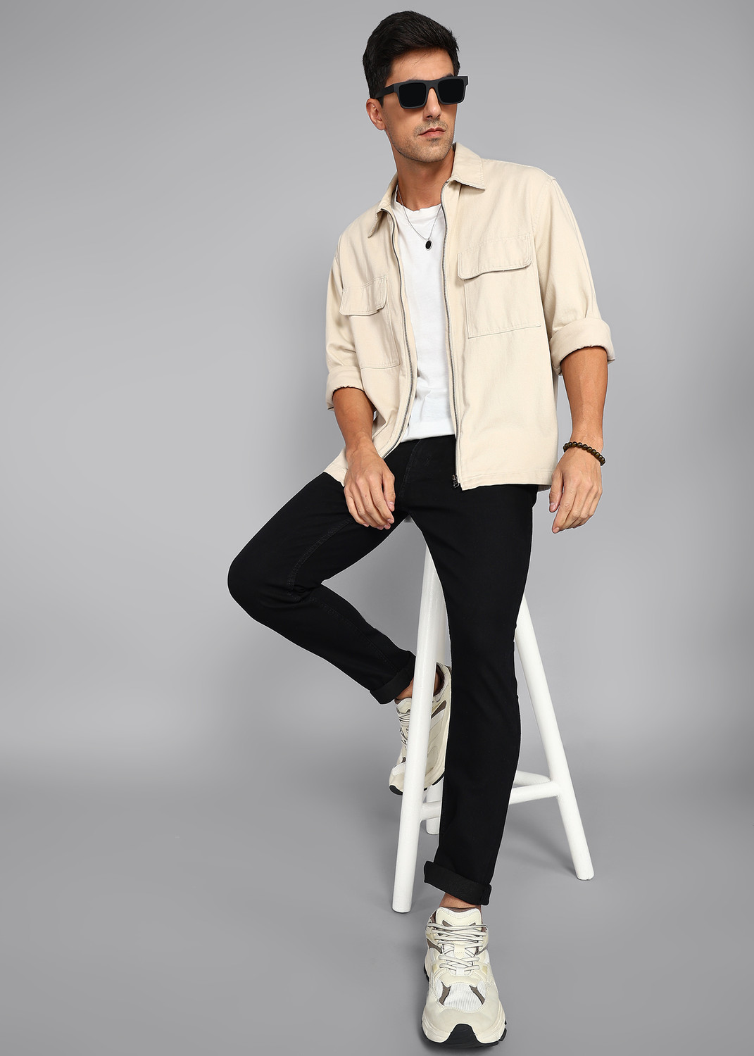 Image of METRONAUT Skinny Men Black Jeans