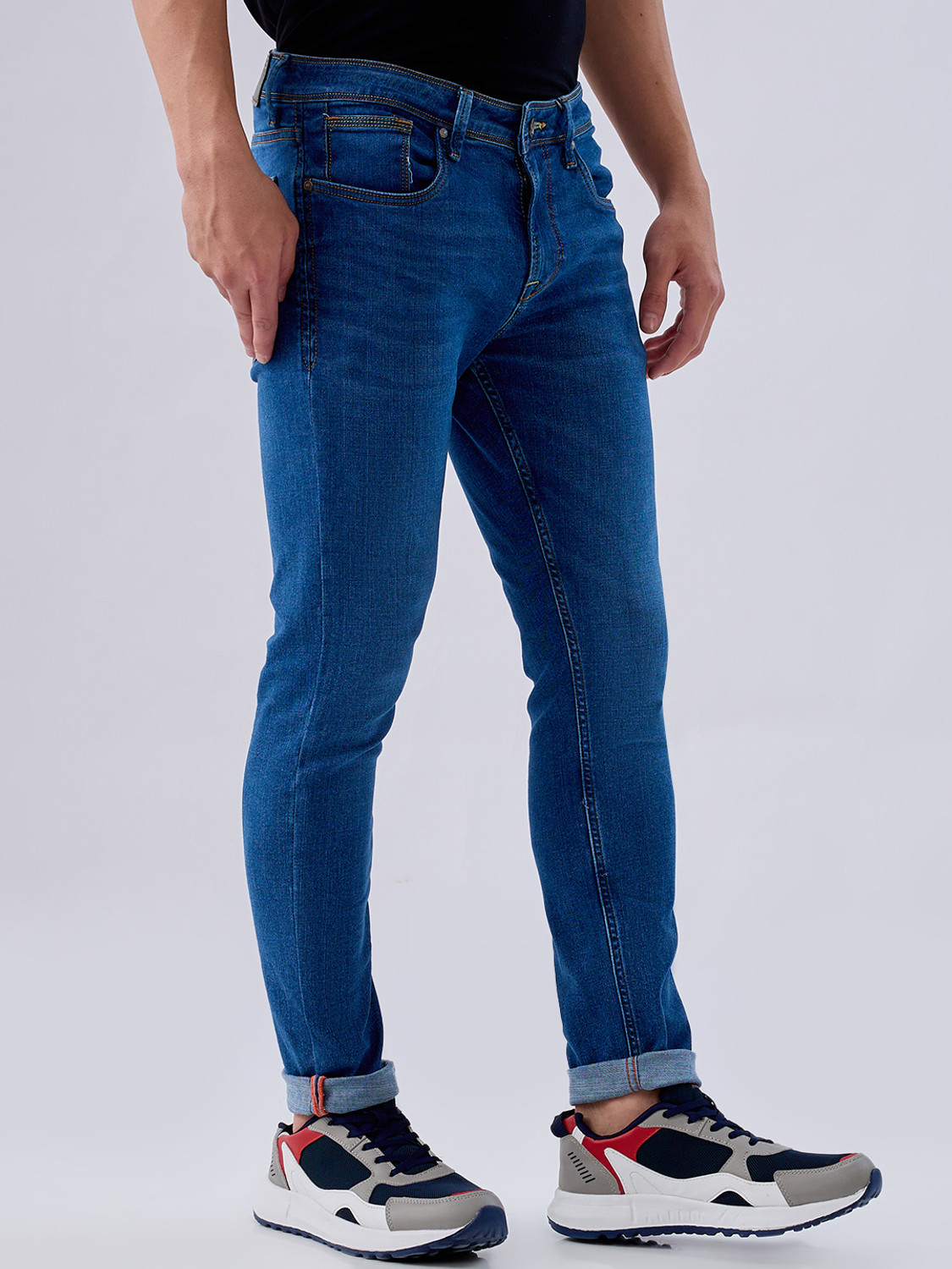 Image of KILLER Skinny Men Blue Jeans
