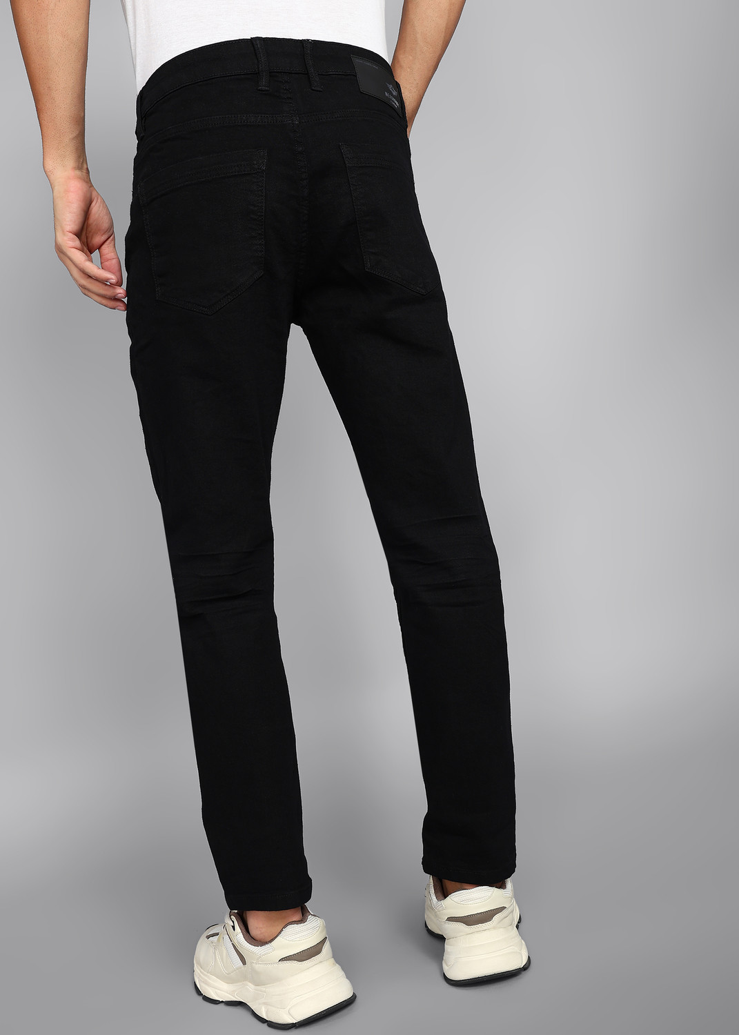 Image of METRONAUT Slim Men Black Jeans