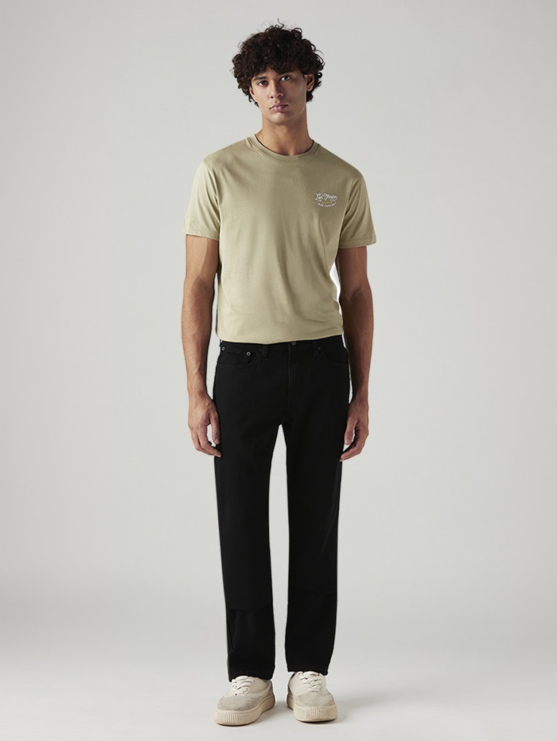 Image of LEVI'S Tapered Fit Men Black Jeans