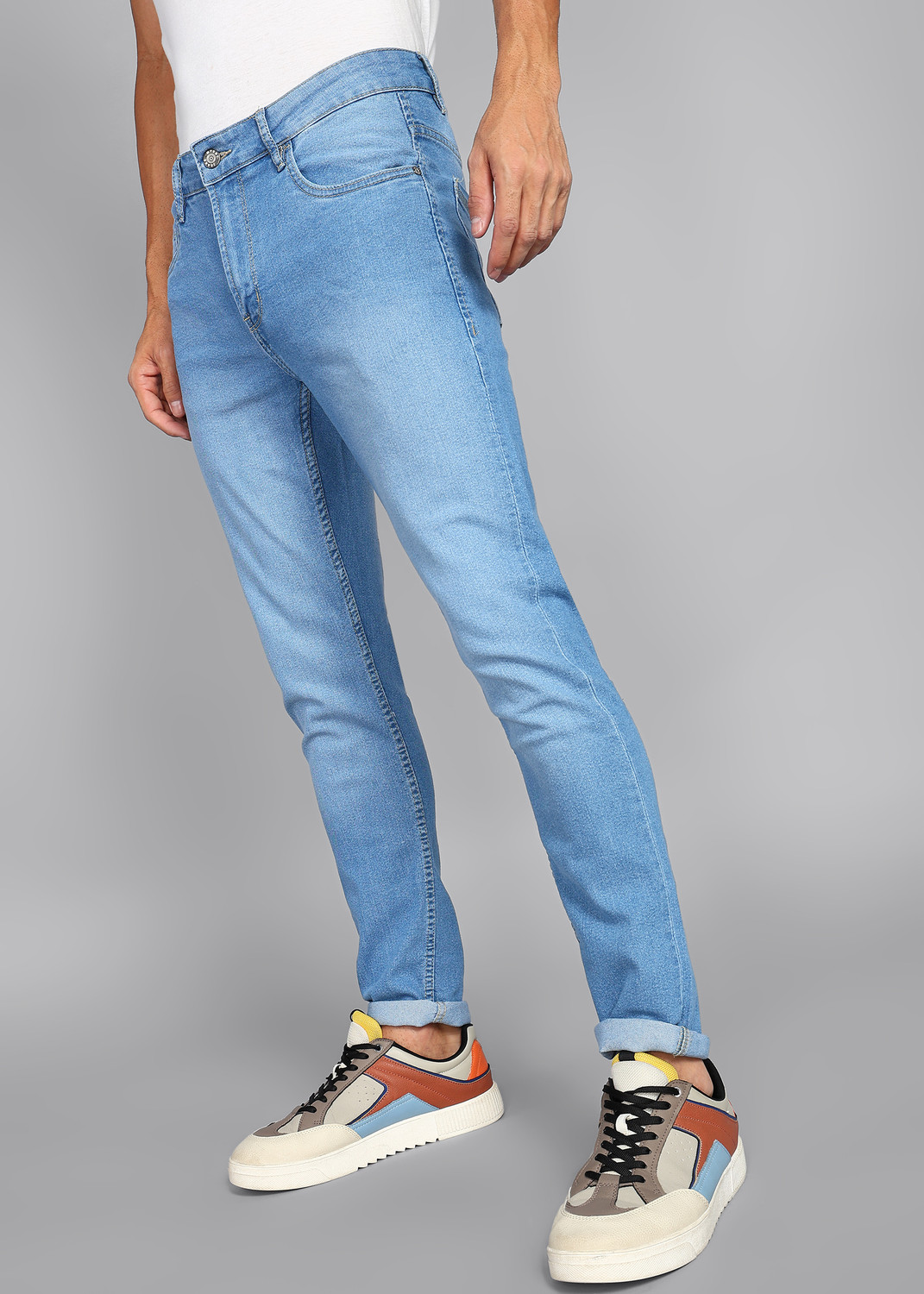 Image of METRONAUT Skinny Men Light Blue Jeans