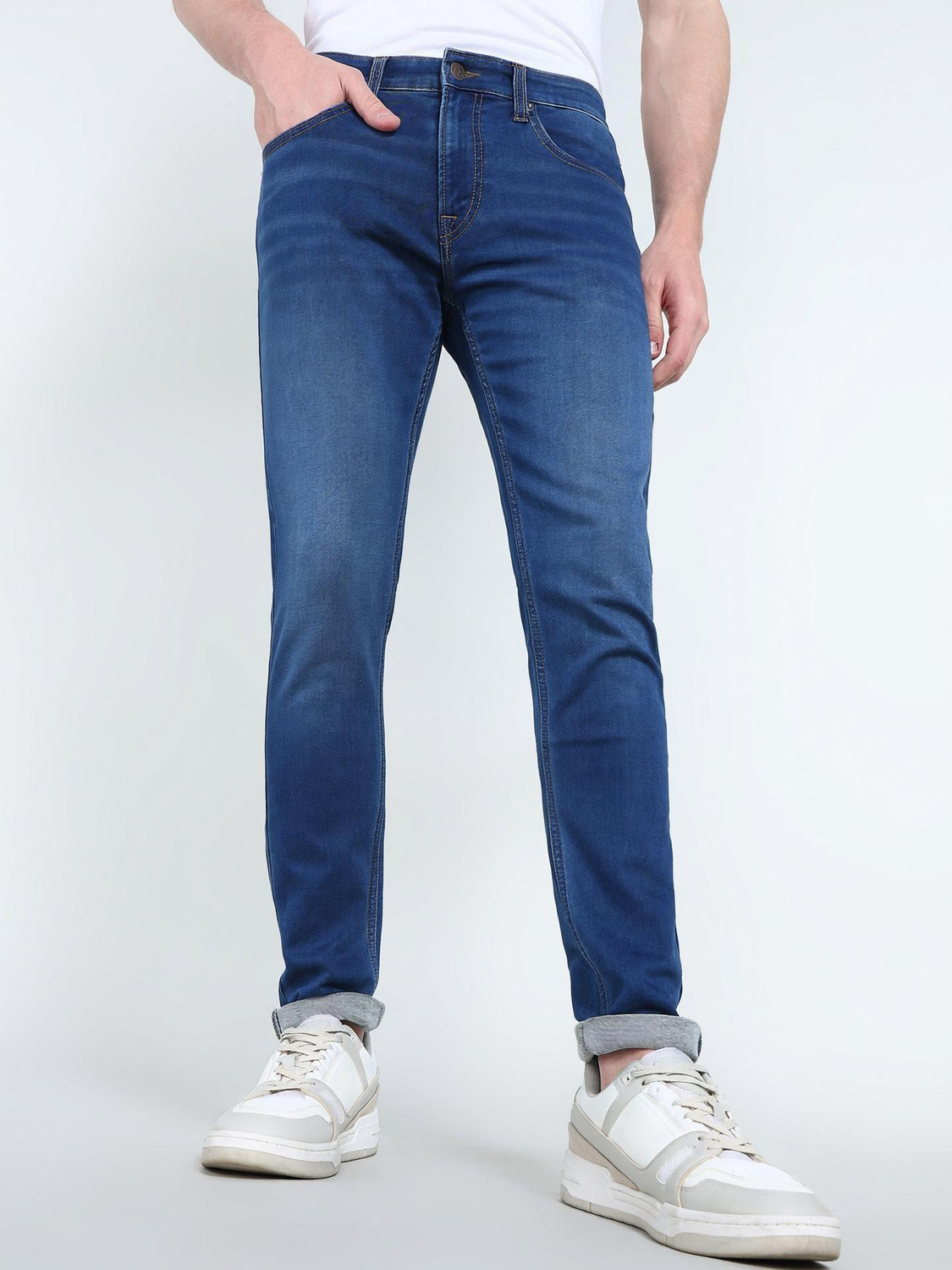 Image of Pepe Jeans Regular Men Blue Jeans