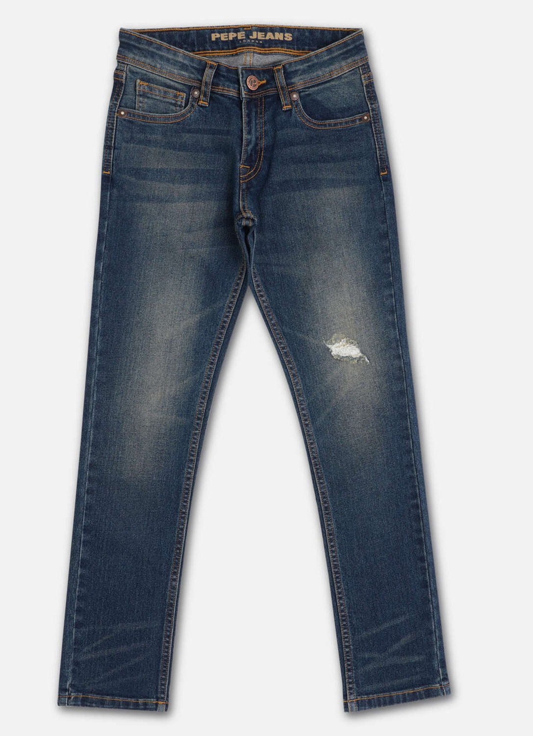Image of Pepe Jeans Slim Boys Blue Jeans