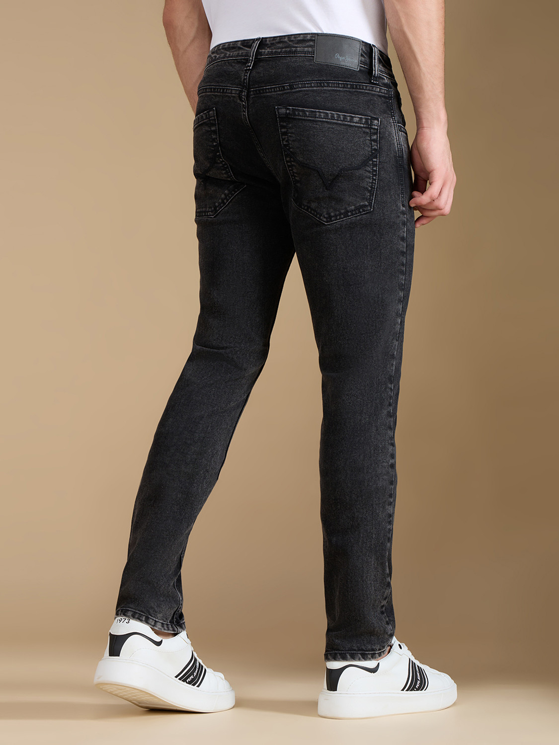 Image of Pepe Jeans Slim Men Black Jeans