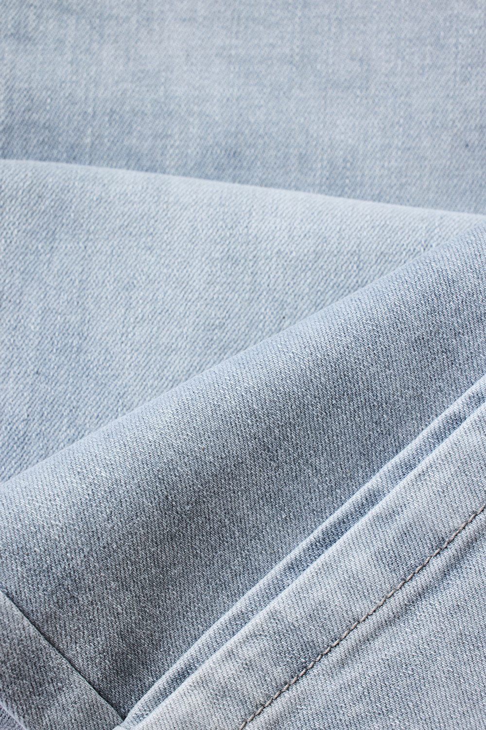 Image of Snitch Relaxed Fit Men Light Blue Jeans