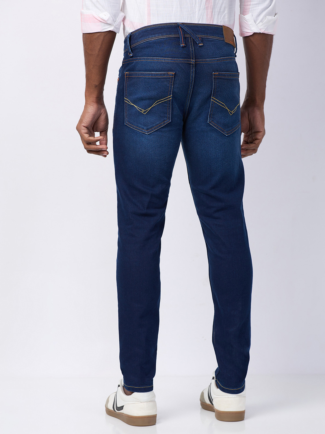 Image of KILLER Skinny Men Dark Blue Jeans