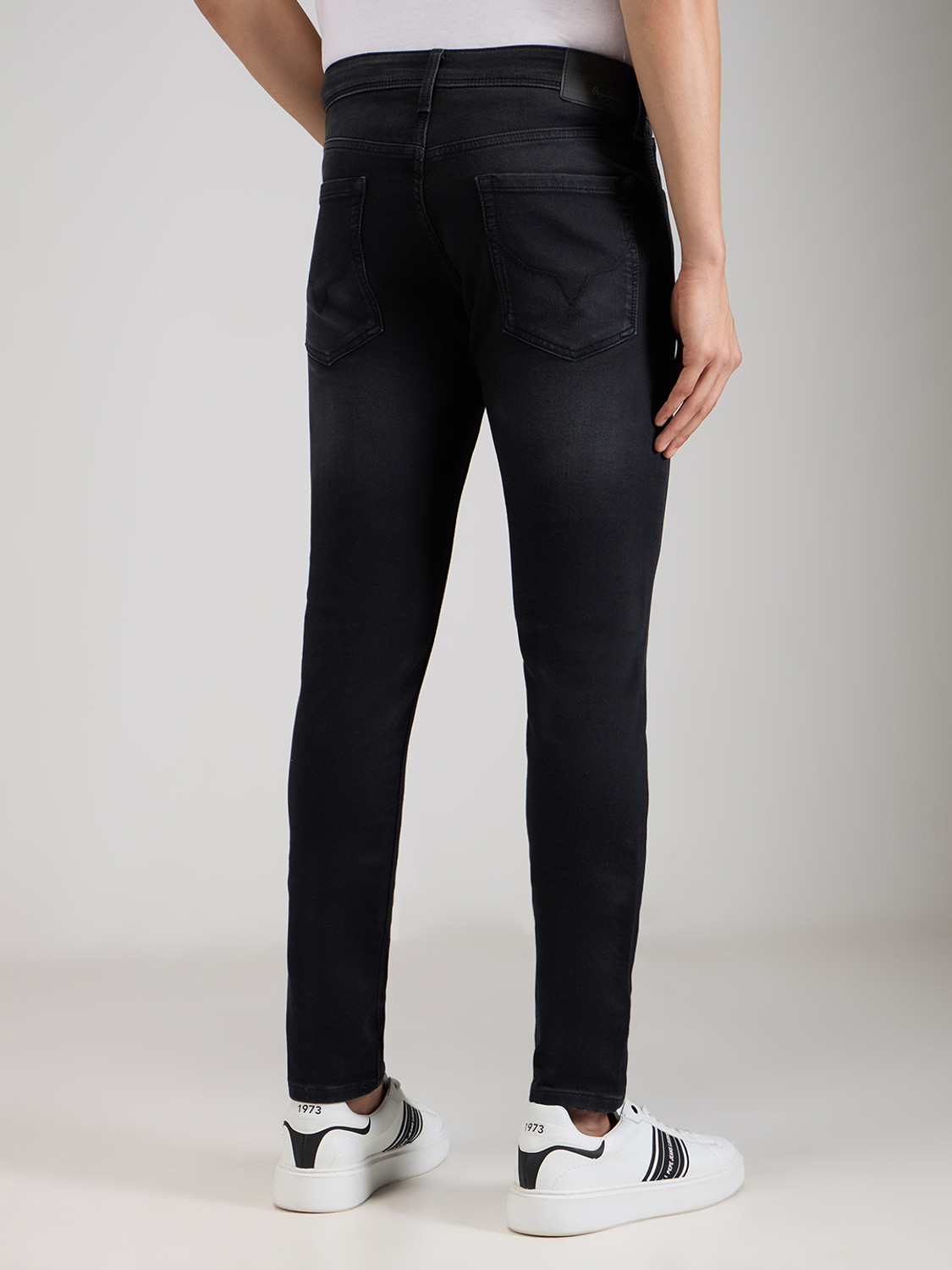 Image of Pepe Jeans Slim Men Black Jeans