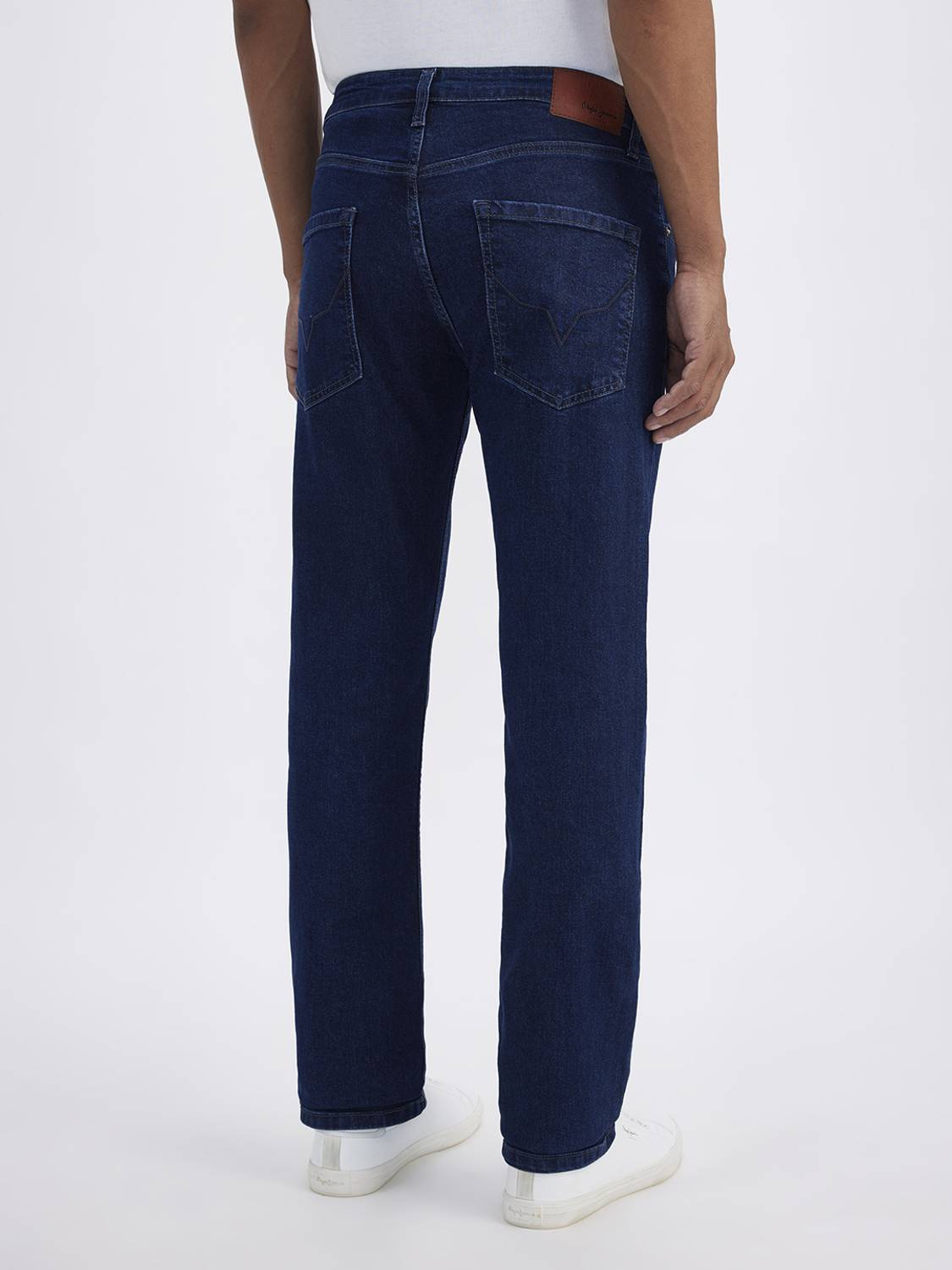 Pepe Jeans Straight Fit Blue Jeans - Image 2