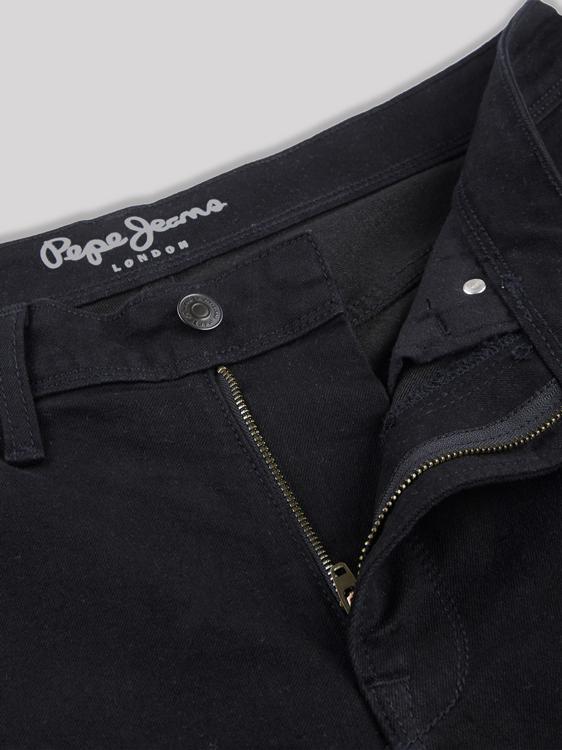 Image of Pepe Jeans Boot-Leg Men Black Jeans