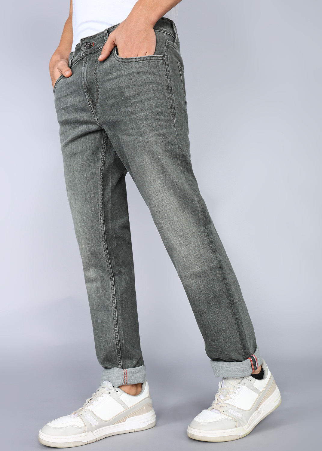 Image of KILLER Slim Men Dark Green Jeans