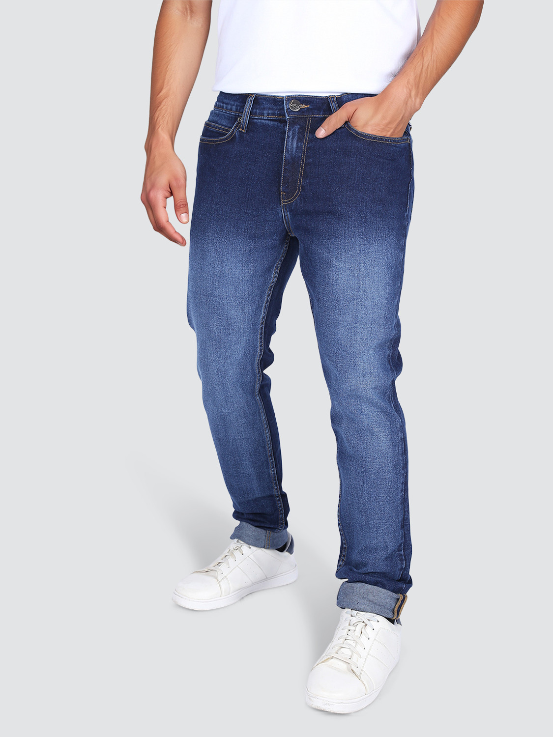 Image of LEE Skinny Men Blue Jeans