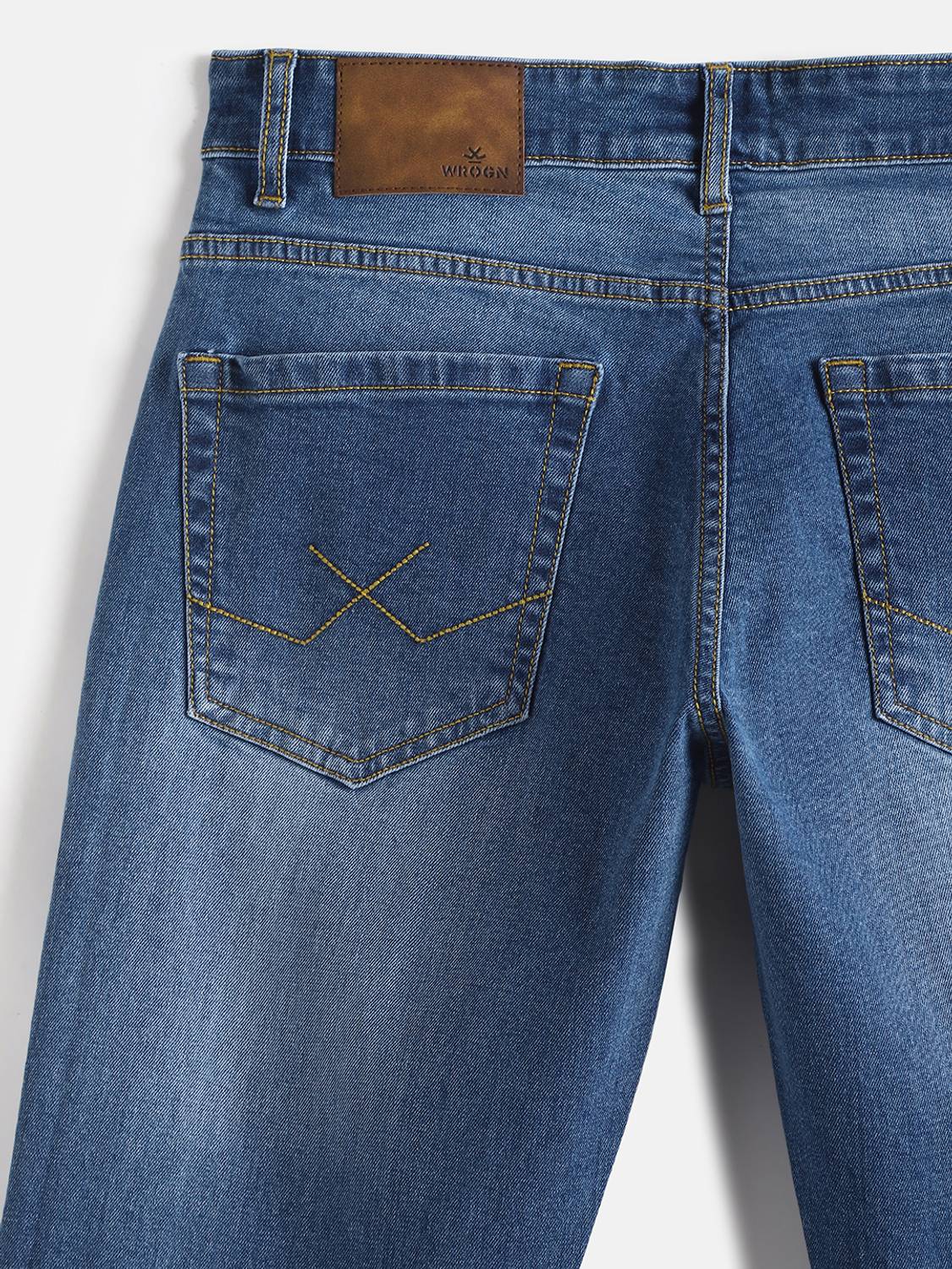 WROGN Skinny Men Blue Jeans - Image 3