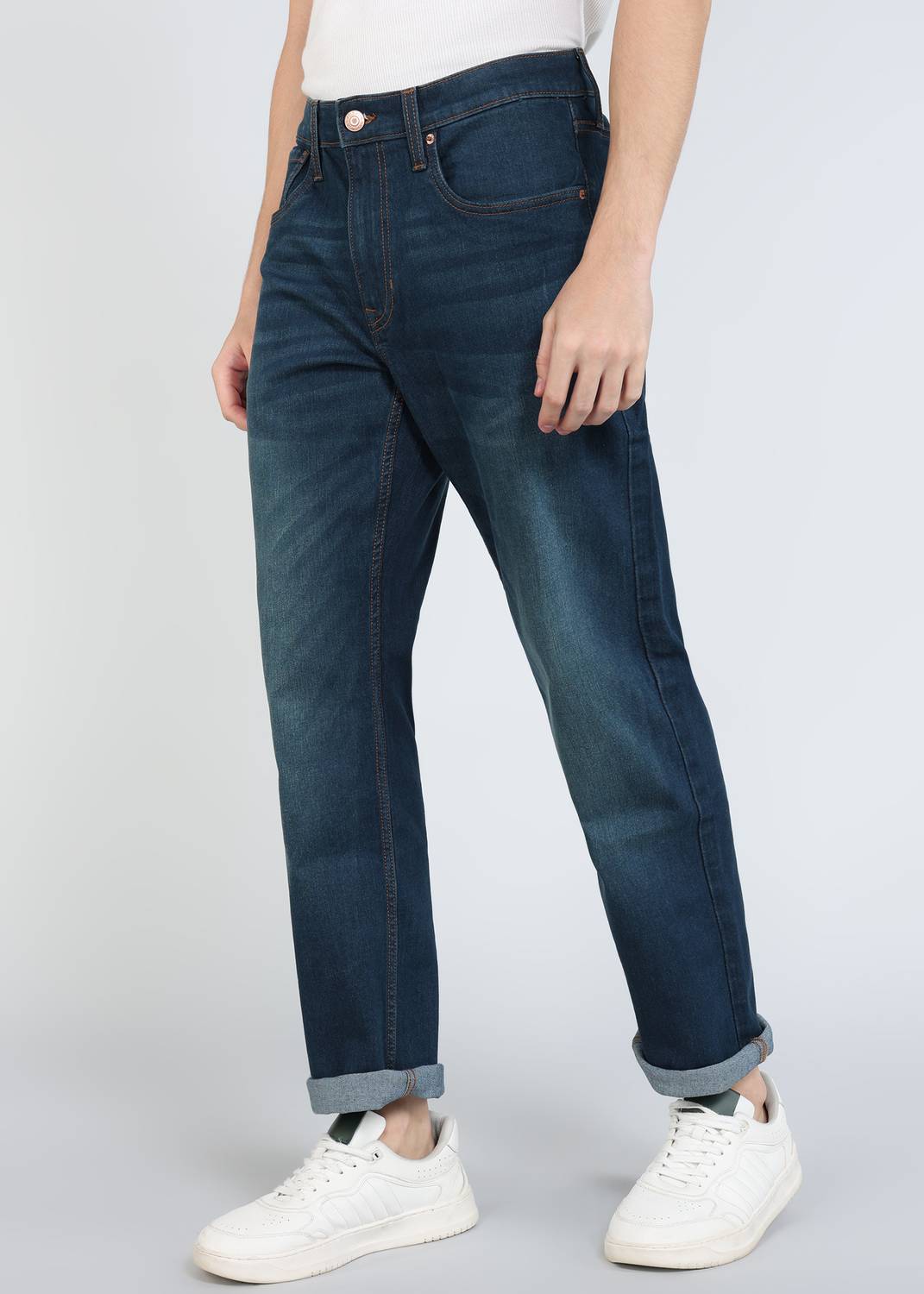 U.S. Polo Assn. Men Blue Jeans Straight Fit - Image 3
