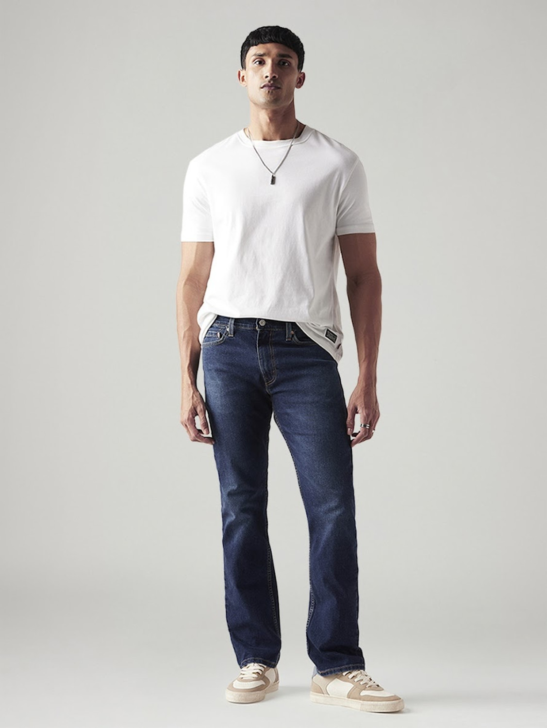 Image of LEVI'S Boot-Leg Men Dark Blue Jeans