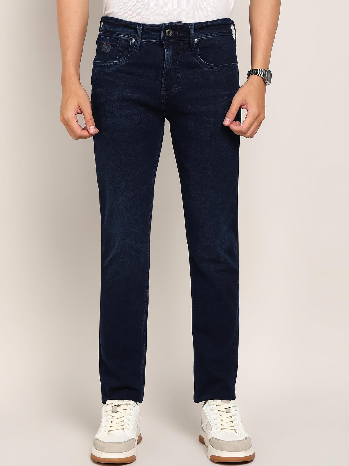 Image of KILLER Slim Men Dark Blue Jeans