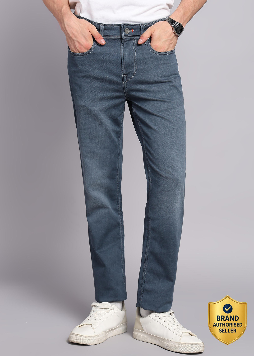 Image of KILLER Slim Men Dark Grey Jeans