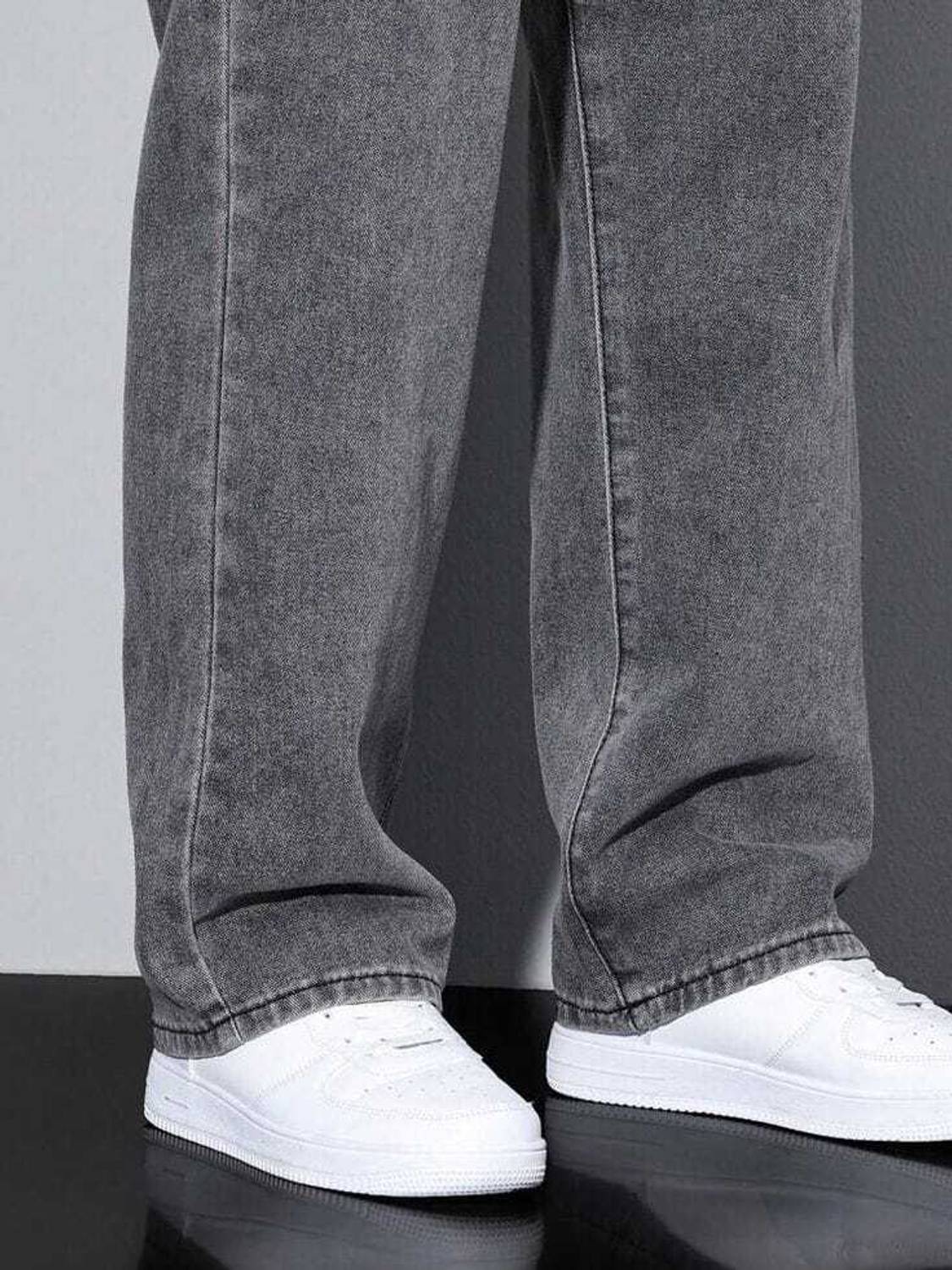 CABRRR Loose Fit Men Grey Jeans Pack of 4 - Image 2