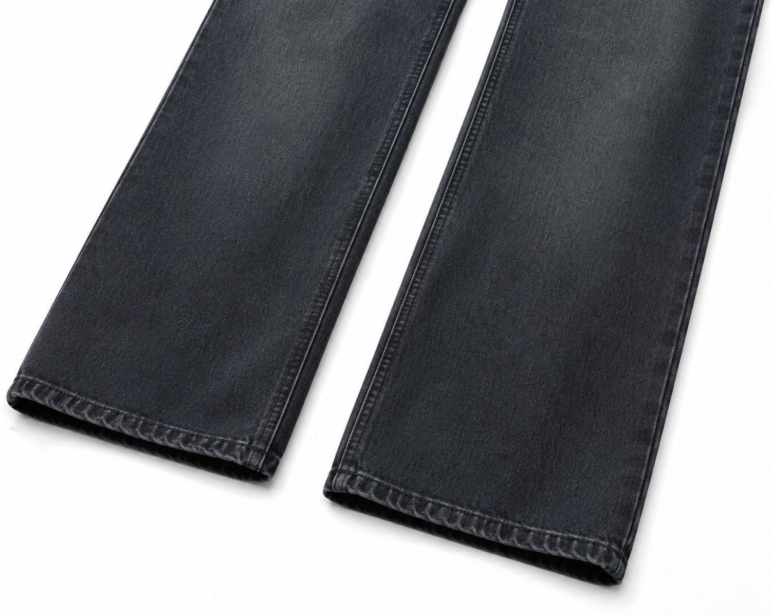 sanedi Baggy Fit Men Black Jeans - Image 5