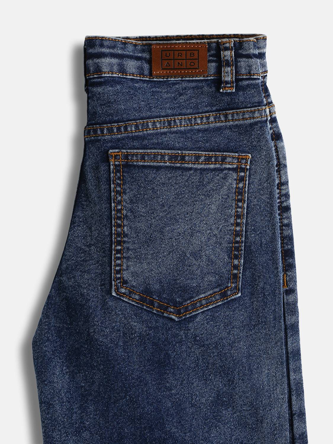 Urbano Juniors Loose Fit Boys Dark Blue Jeans - Image 3