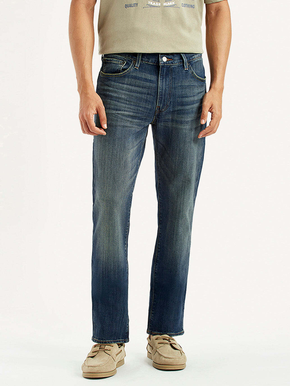 Image of LEVI'S Slim Men Blue Jeans
