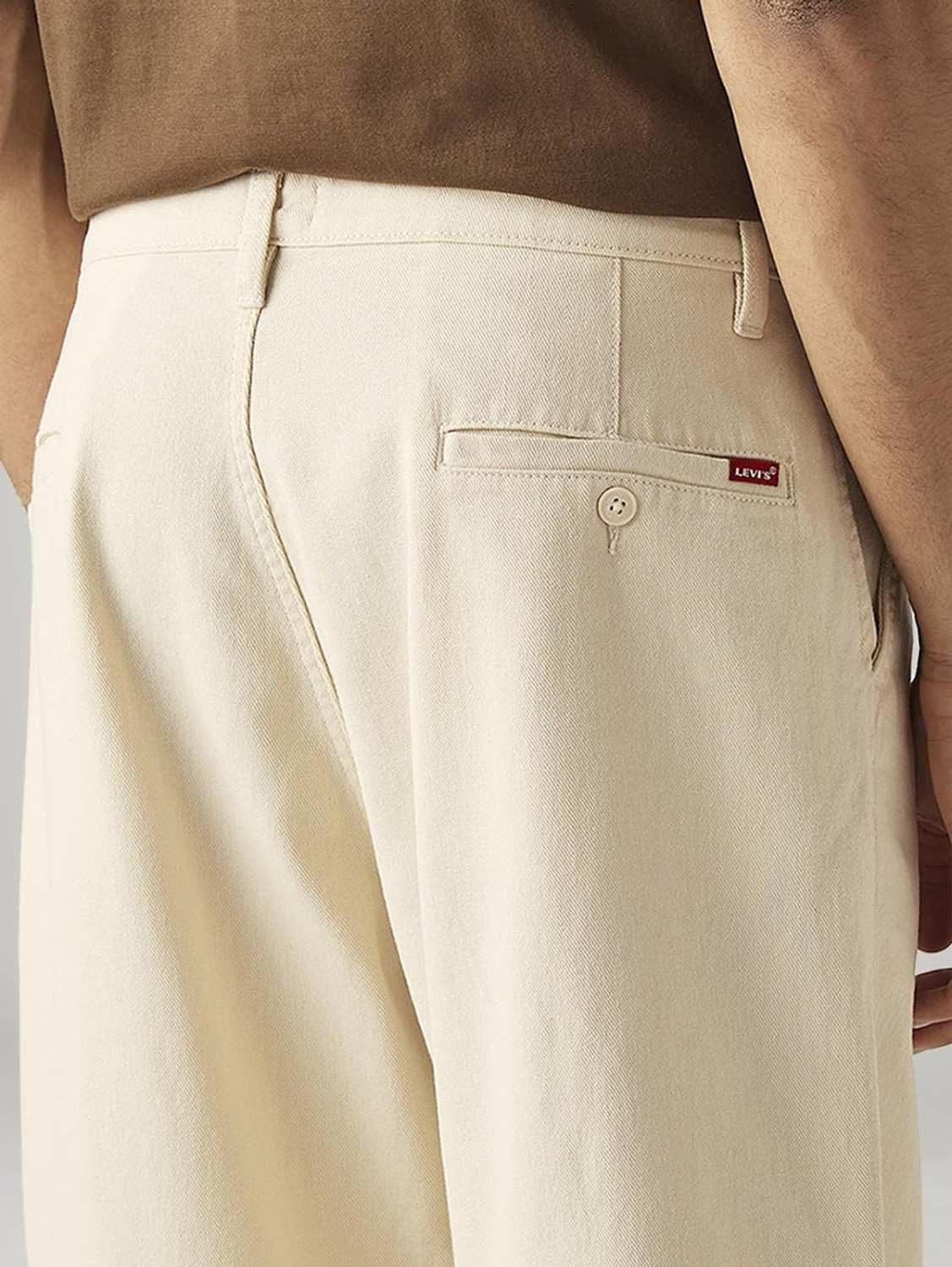 Image of LEVI'S Loose Fit Men White Jeans