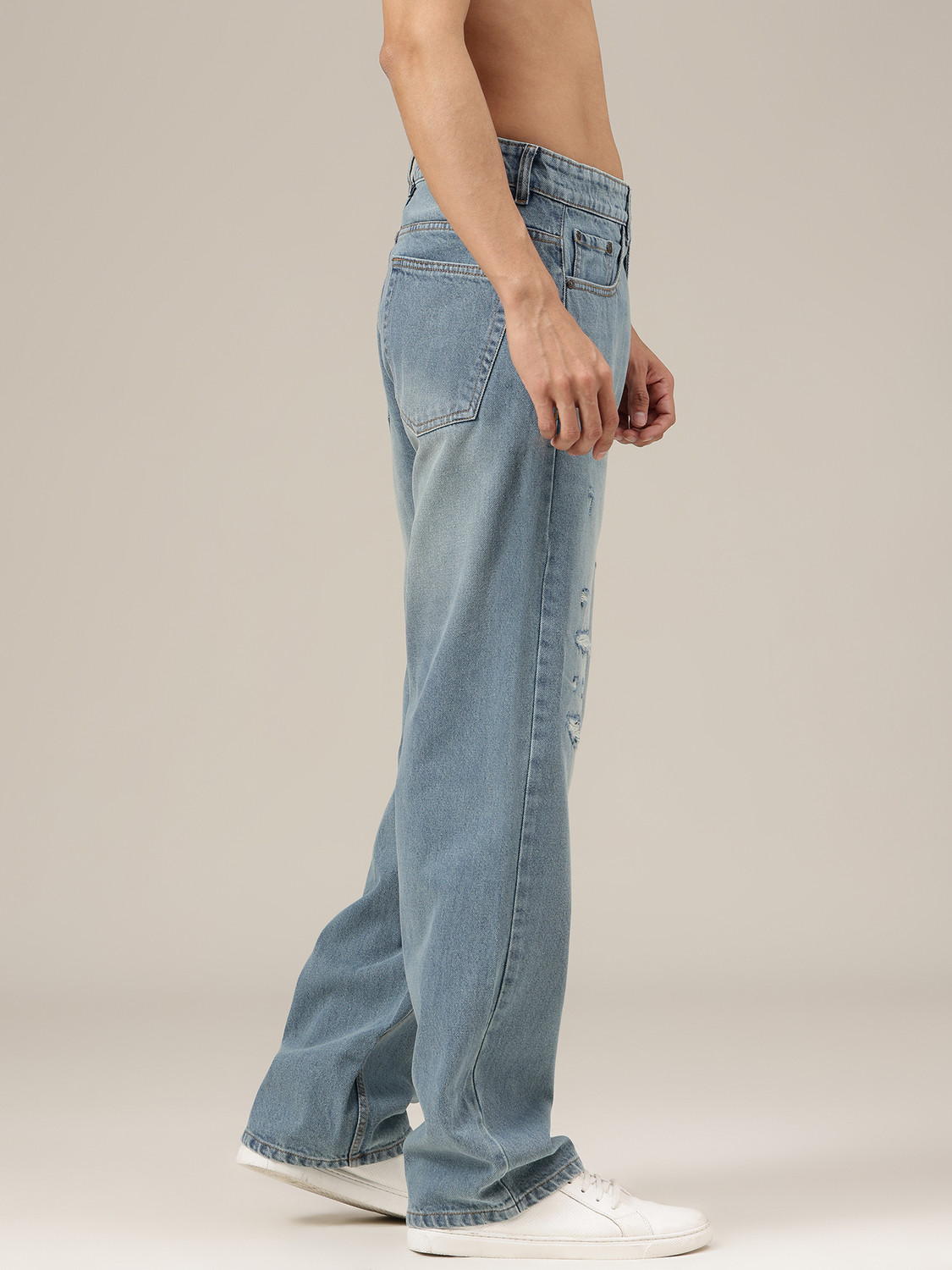 Image of DENNISON Loose Fit Men Blue Jeans