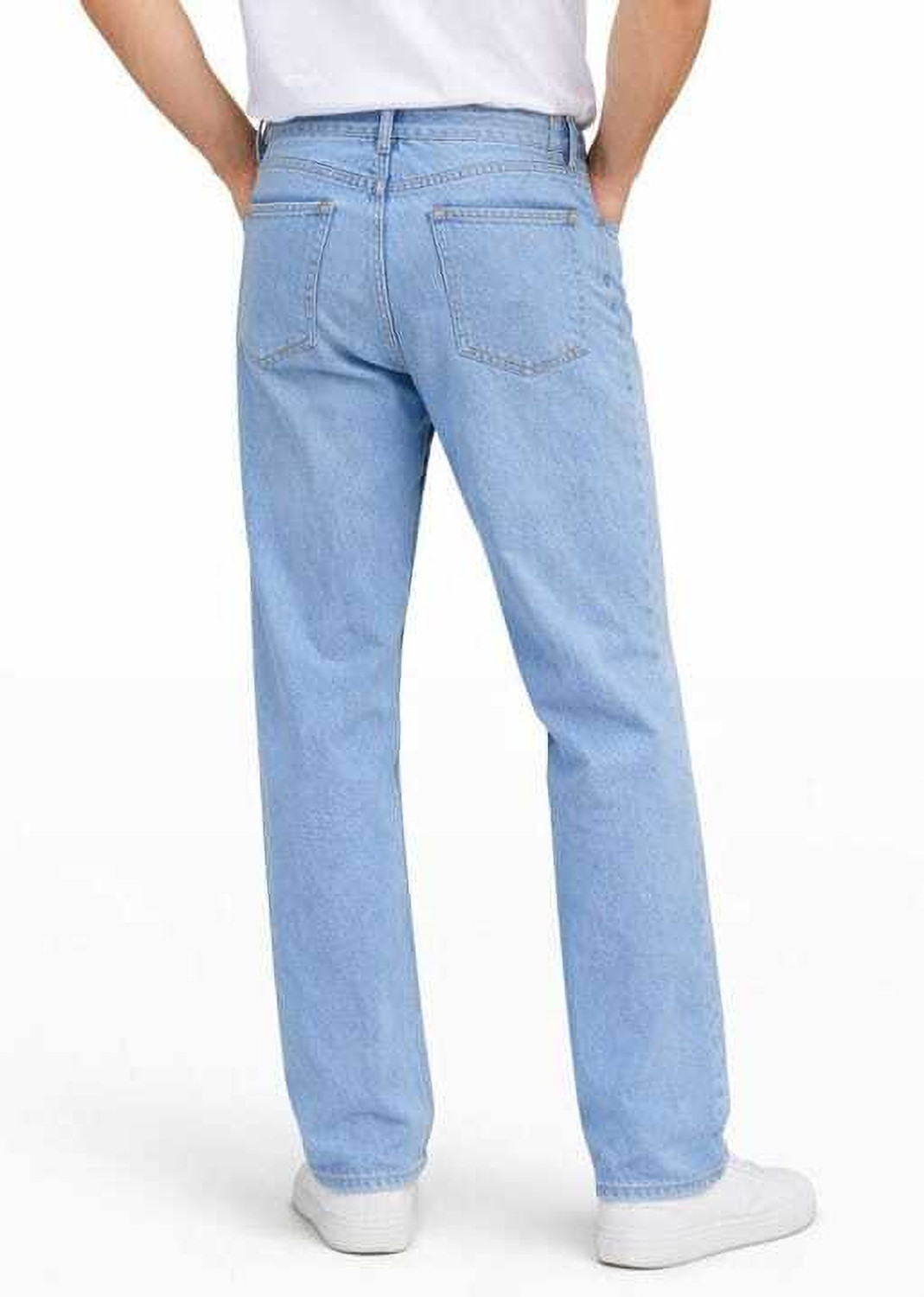 Image of Southee Loose Fit Men Light Blue Jeans