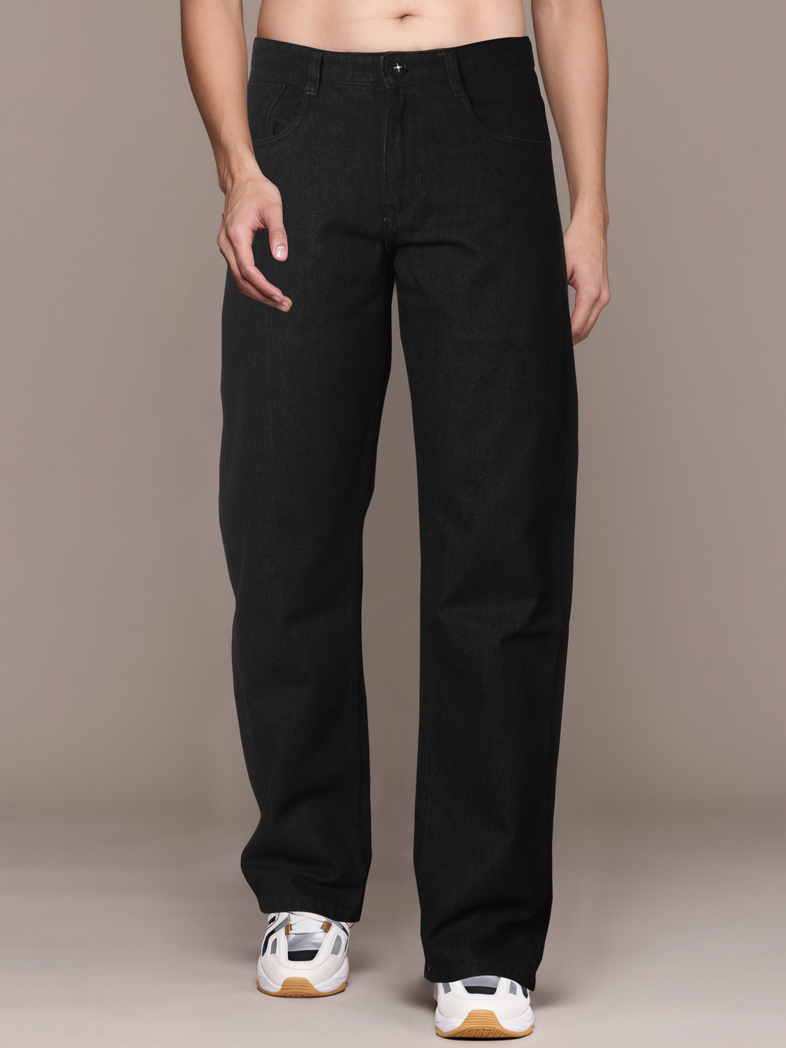 Image of RIG BONE Loose Fit Men Black Jeans