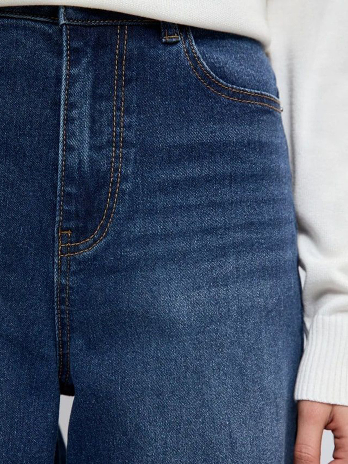Image of AADVI FASHION Loose Fit Women Dark Blue Jeans